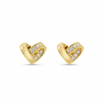Femme Adorée – Boucles d'Oreilles – Or Jaune & Diamants