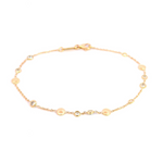 Femme Adorée – Bracelet – Or Jaune & Zirconium