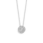 Femme Adorée – Collier – Or blanc & diamants