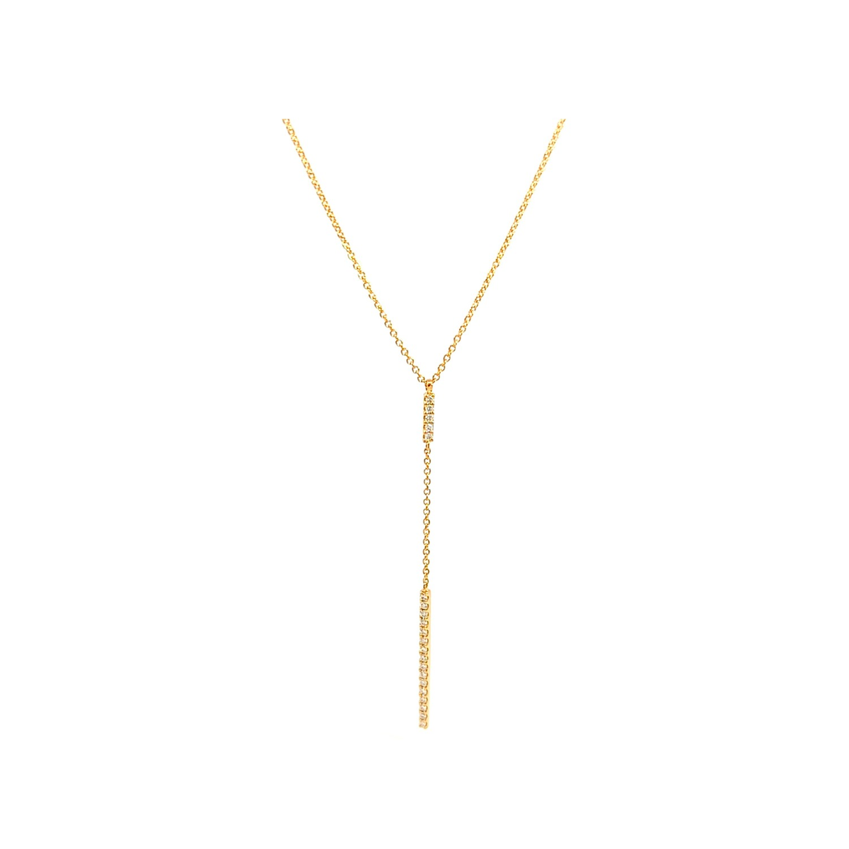 Femme Adorée – Collier – Or jaune & diamants