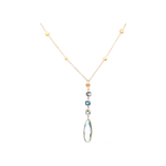Femme Adorée – Collier – Or Jaune & Pierres Semi-Précieuses