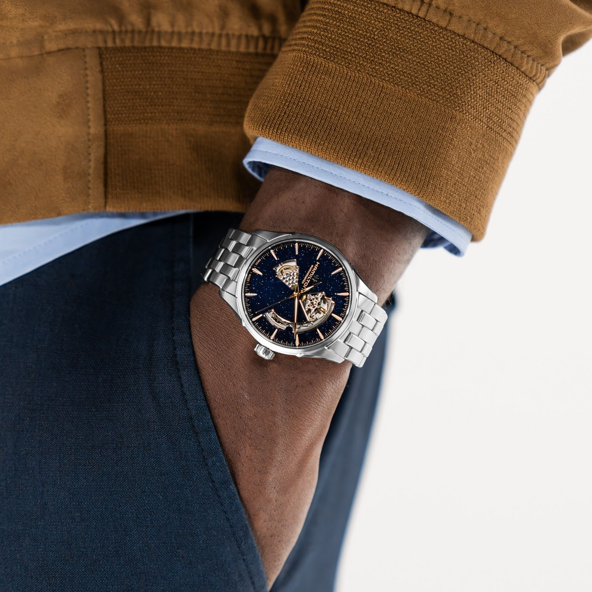 Hamilton – Jazzmaster Open Heart – vue 3