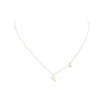Hesse – Collier – Or jaune, perle et diamant