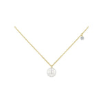 Hesse – Collier – Or jaune, perle et diamant