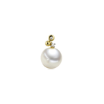 Hesse – Pendentif – Or jaune, perle et diamants