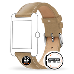 Ice Watch – Bracelet – Smart – Cuir – Beige Silver Grain – vue 2