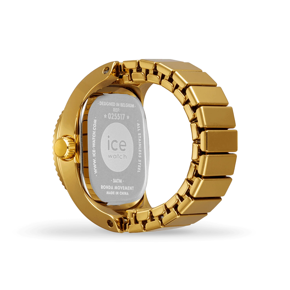 Ice Watch Chouchou – Montre-Bague – Gold Olive – vue 2
