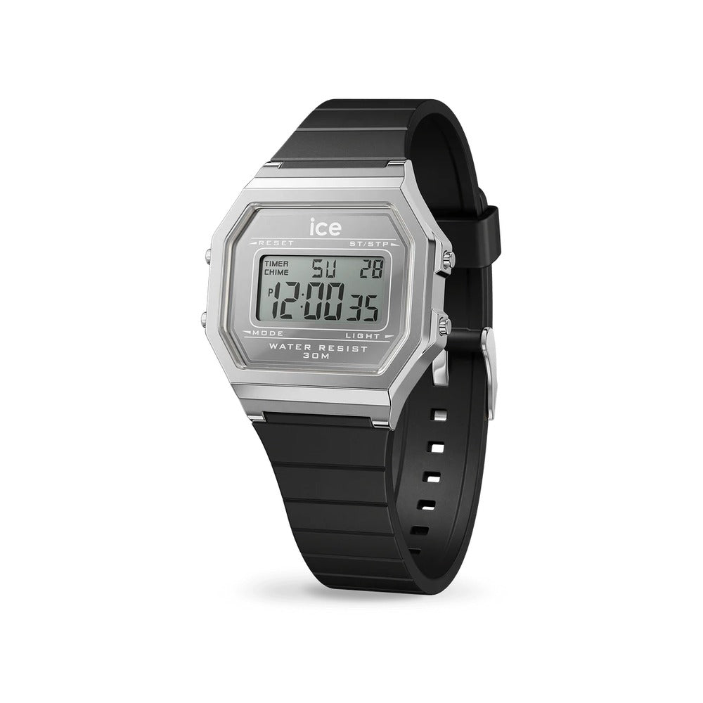 Ice Watch Digit Retro – Black Silver