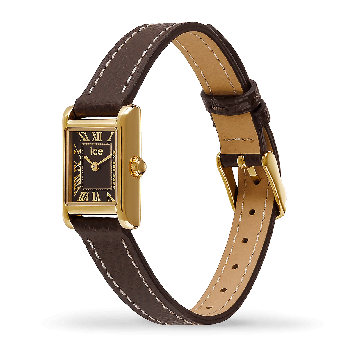 Ice Watch Mimi Square – Gold Chocolate – vue 2