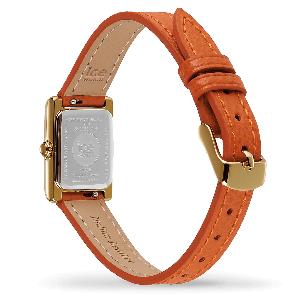 Ice Watch Mimi Square – Gold Orange – vue 4