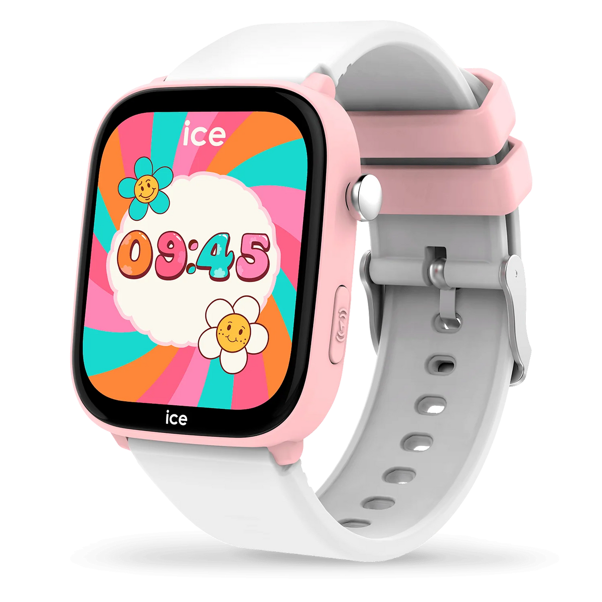 Ice Watch – Smart Junior Find Hub – Pink White – vue 2