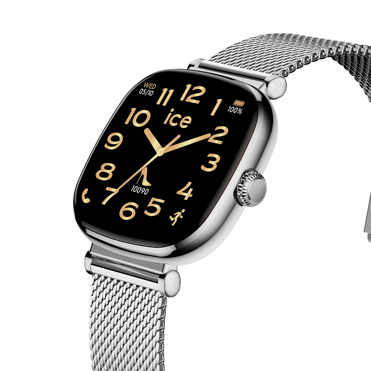 Ice Watch – Smart Two Carrée – Silver Milanese – vue 2