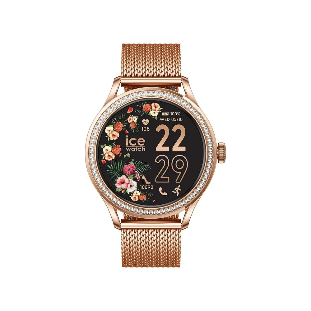Ice Watch – Smart Two – Rose-Gold Milanese – Pierres