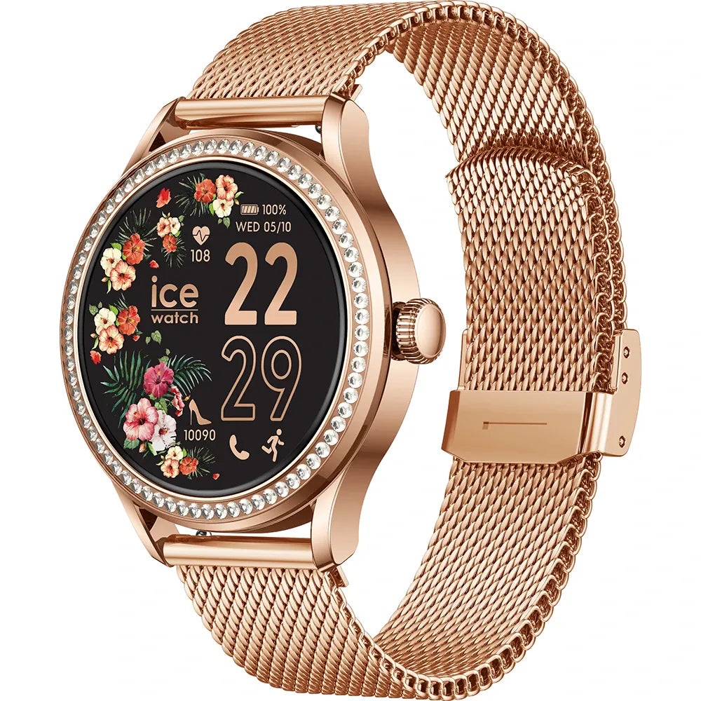 Ice Watch – Smart Two – Rose-Gold Milanese – Pierres – vue 2