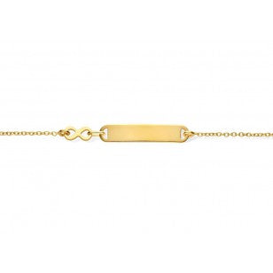 Bracelet - Gourmette - Or Jaune