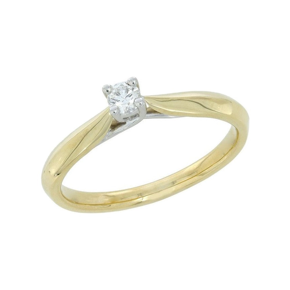 J&A 1970 – Bague – Bicolore & Diamant