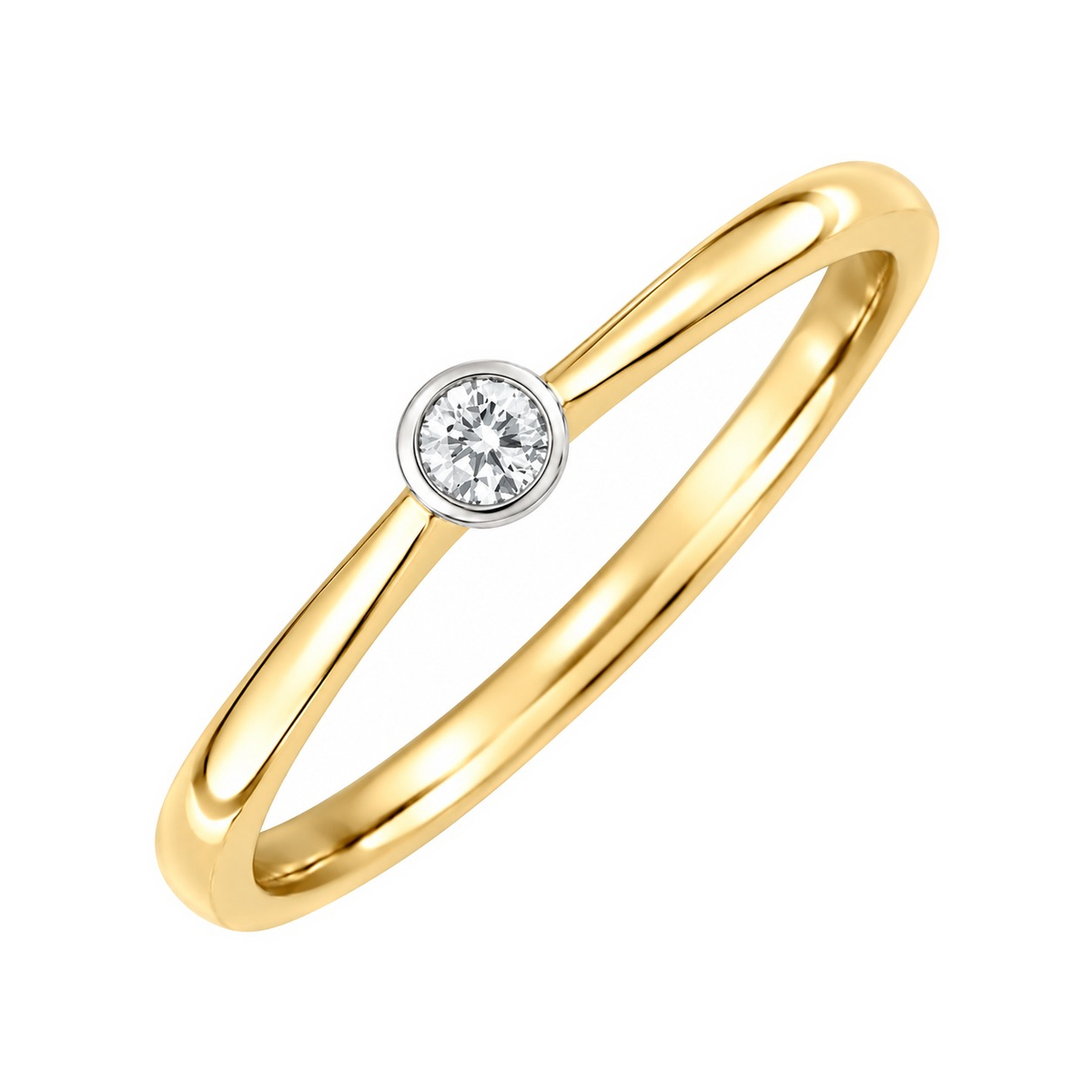 J&A 1970 – Bague – Or Bicolore