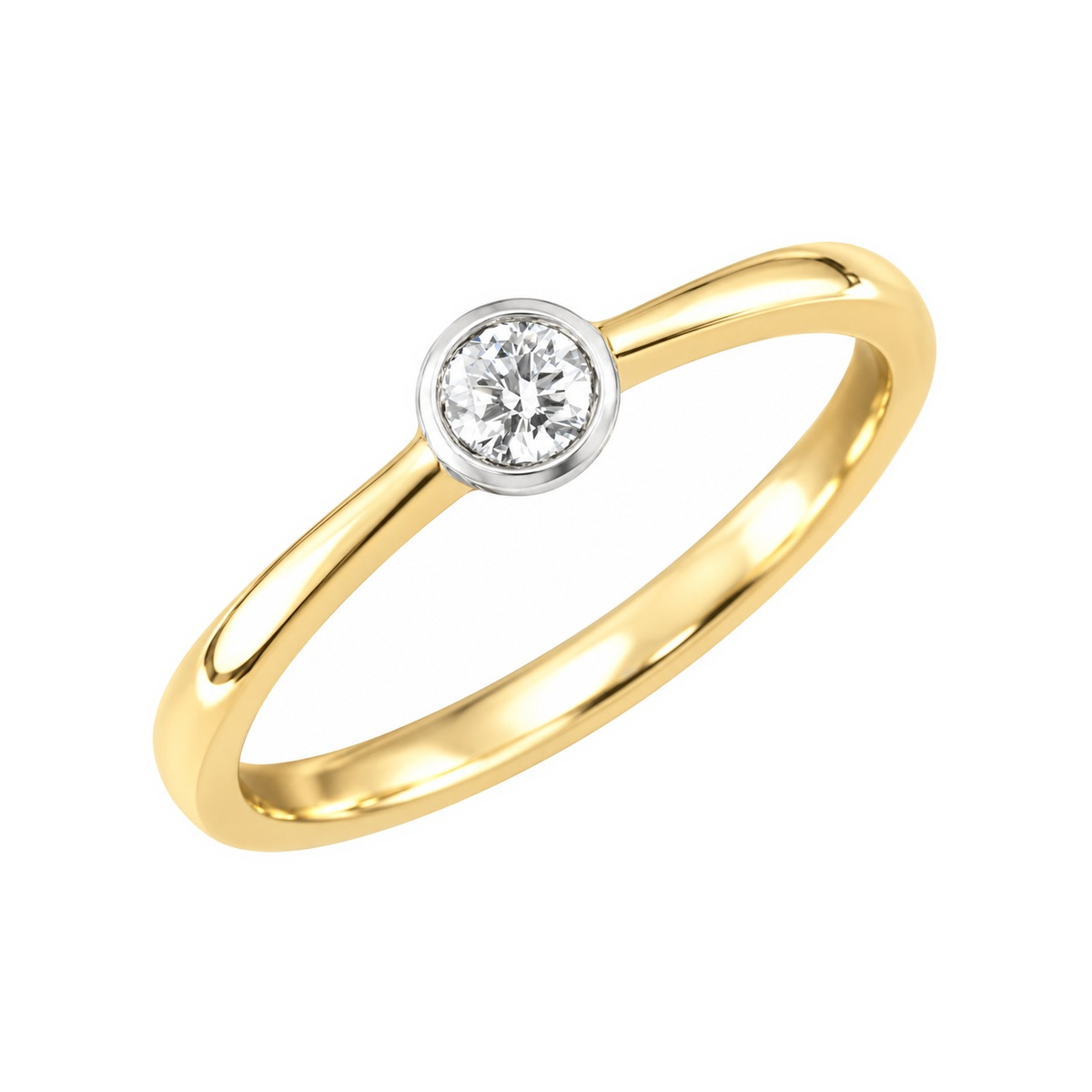 J&A 1970 – Bague – Or Bicolore