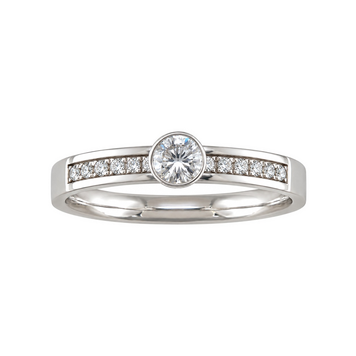 J&A 1970 – Bague – Or Blanc