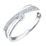 J&A 1970 – Bague – Or Blanc & Diamants