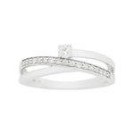 J&A 1970 – Bague – Or Blanc & Diamants