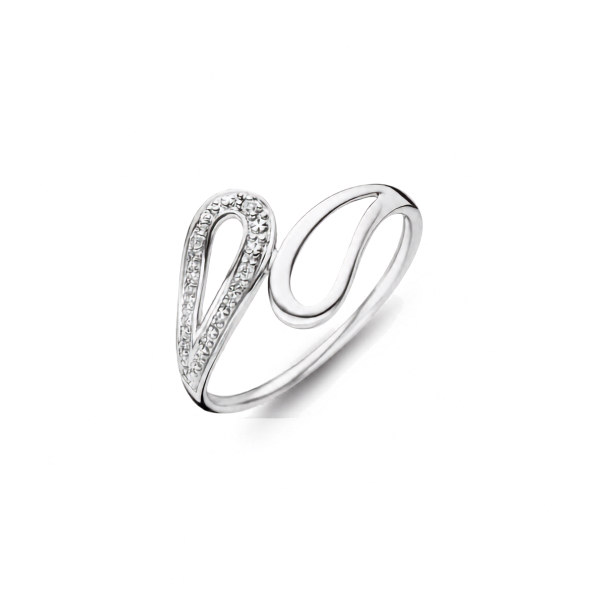 J&A 1970 – Bague – Or Blanc & Diamants