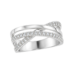 J&A 1970 – Bague – Or Blanc & Diamants