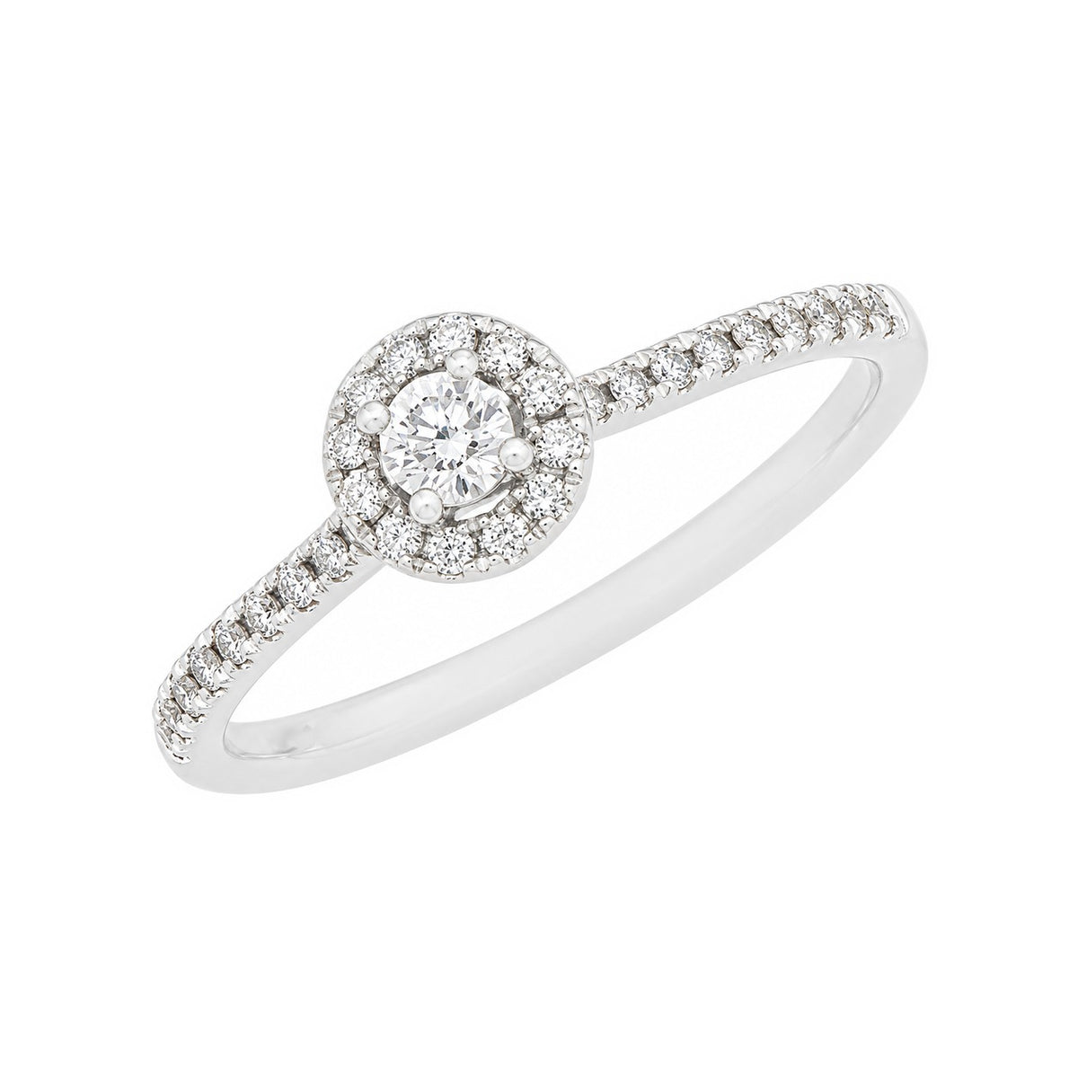 J&A 1970 – Bague – Or Blanc & Diamants