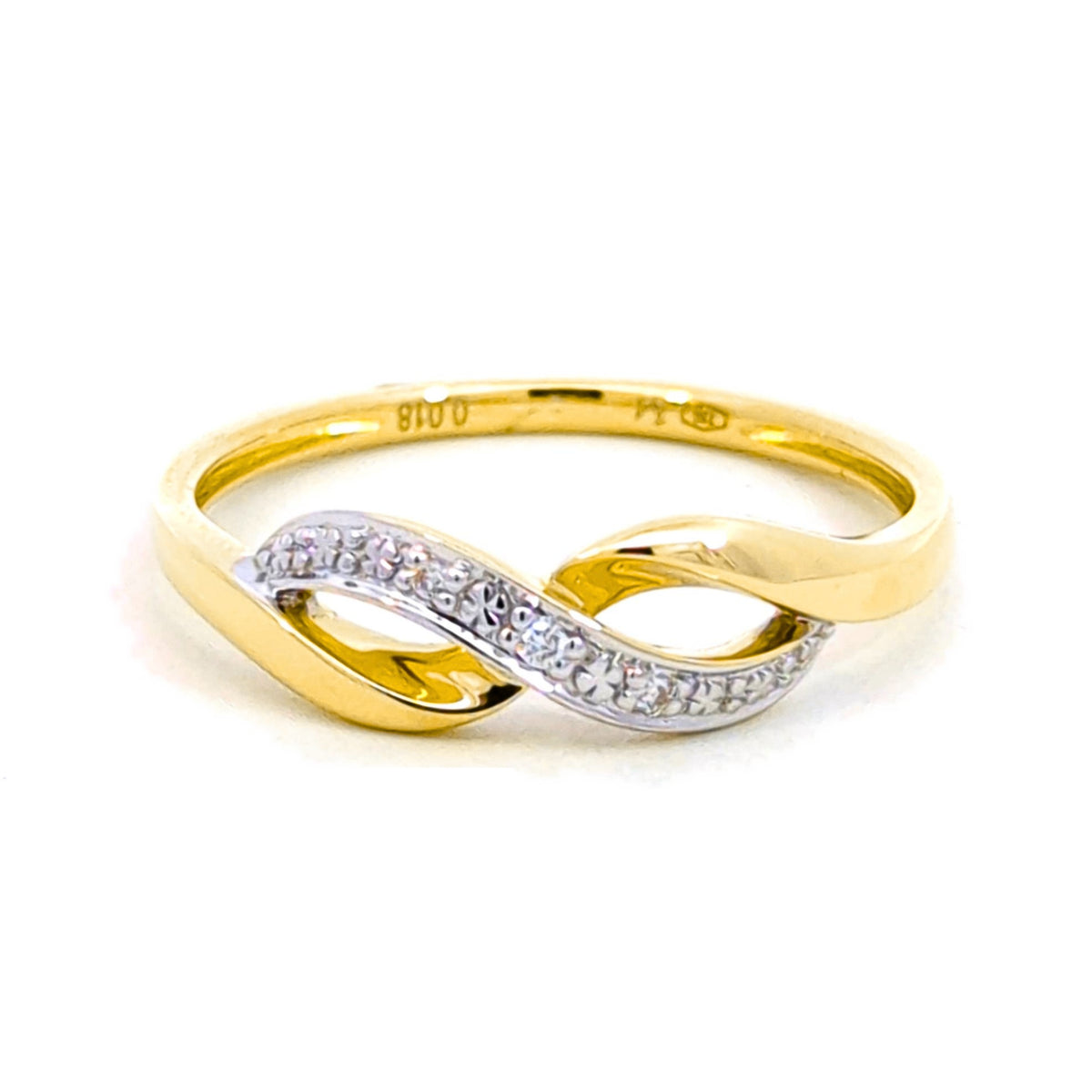 J&A 1970 – Bague – Or Jaune & Diamants