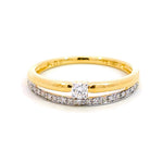 J&A 1970 – Bague – Or Jaune & Diamants