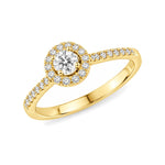 J&A 1970 – Bague – Or Jaune & Diamants
