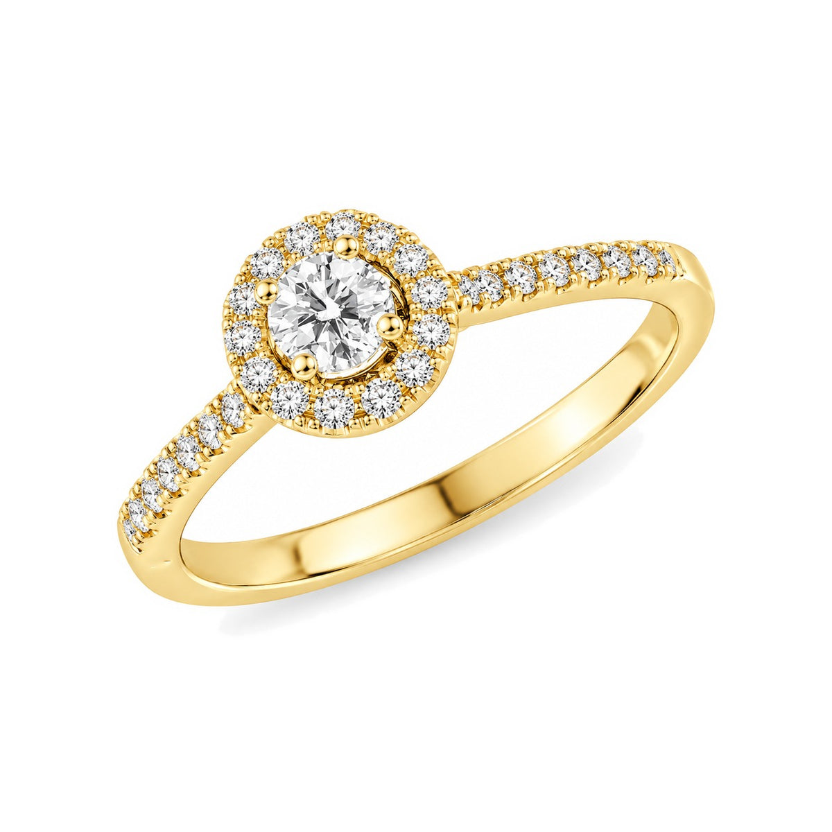 J&A 1970 – Bague – Or Jaune & Diamants