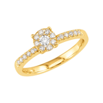 J&A 1970 – Bague – Or jaune & diamants