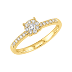 J&A 1970 – Bague – Or jaune & diamants