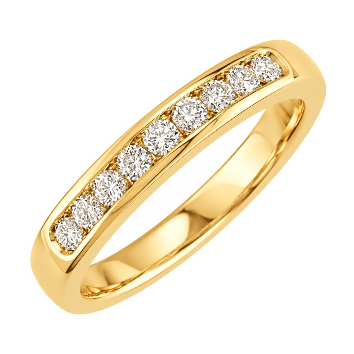 J&A 1970 – Bague – Or Jaune & Diamants