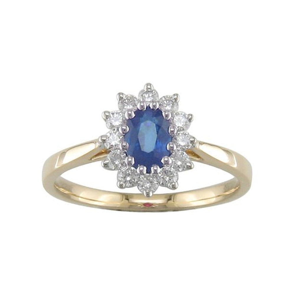 J&A 1970 – Bague – Panier Saphir