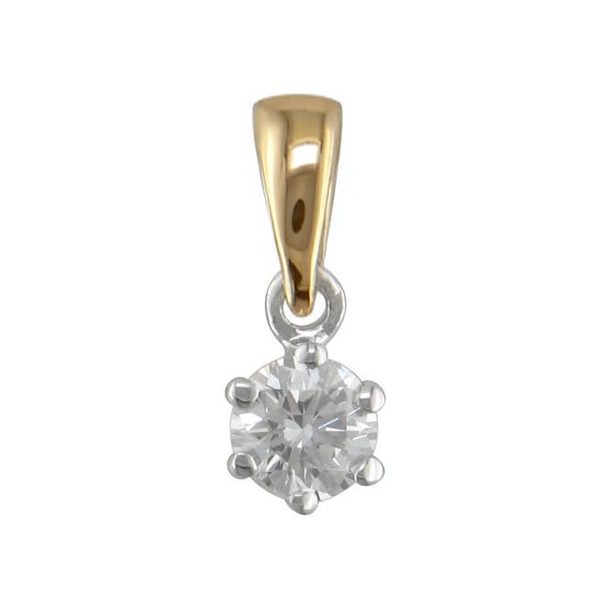J&A 1970 – Pendentif – Or Bicolor & diamant