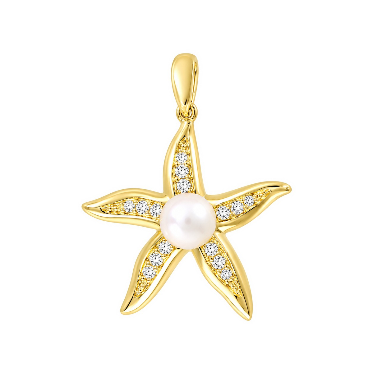 J&A 1970 – Pendentif – Or Jaune & perle