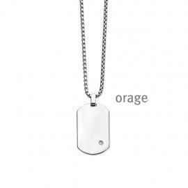 Orage - Collier Acier