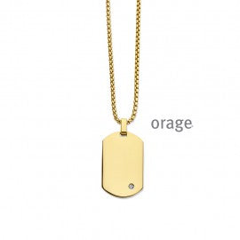 Orage - Collier Acier