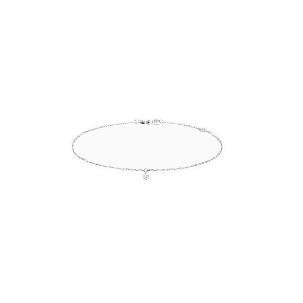 La Brune & La Blonde – Bracelet – Or Blanc & Diamant