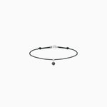 La Brune & La Blonde – Bracelet – Or Blanc & Diamant noir – vue 3