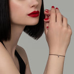 La Brune & La Blonde – Bracelet – Or jaune & diamant noir – vue 2