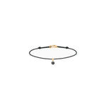 La Brune & La Blonde – Bracelet – Or jaune & diamant noir