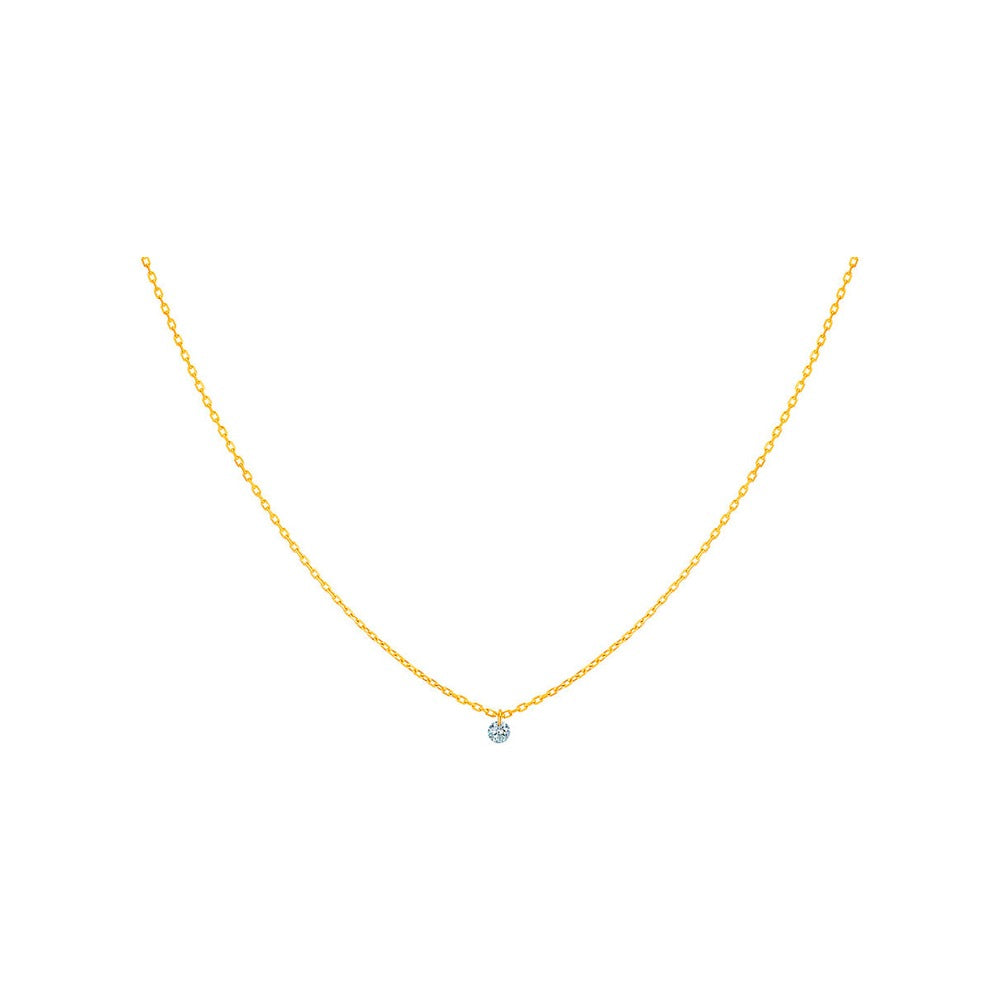 La Brune & La Blonde – Collier – Or Jaune & Diamant