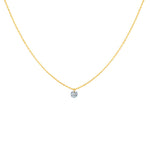 La Brune & La Blonde – Collier – Or Jaune & Diamant – vue 5