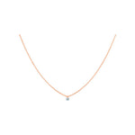La Brune & La Blonde – Collier – Or Rose & Diamant
