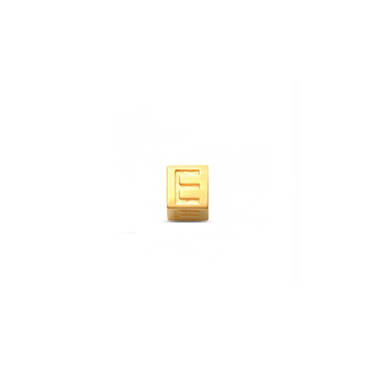 LisaMona – Cube – Lettre A-Z – Or jaune – vue 6