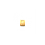 LisaMona – Cube – Lettre A-Z – Or jaune – vue 7