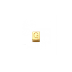 LisaMona – Cube – Lettre A-Z – Or jaune – vue 8